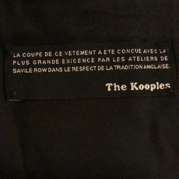 The Kooples blazer with lambskin w/two pockets - Picture 10 of 13